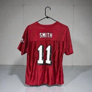 NFL San Francisco 49ers #11 smith Red Women's Jersey size XL